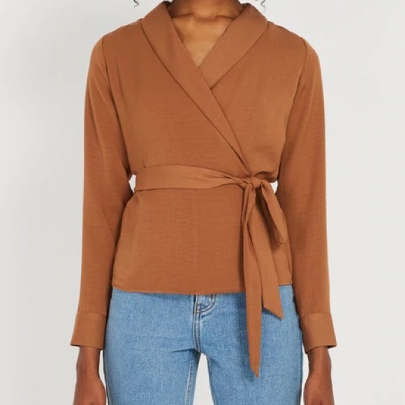 Frank and Oak Wrap Top - Picture 3 of 6